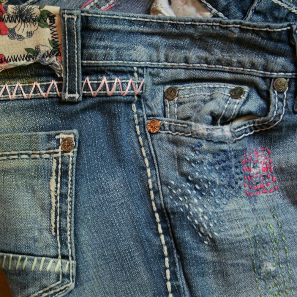 Embellished Jeans - BKE Stella Slim Boot